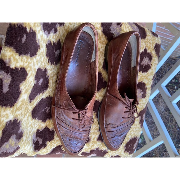 Giovanni Men’s Shoes Brown Oxford 9.5 Medium main image 5